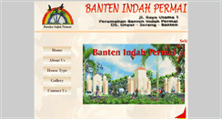 Desktop Screenshot of bantenindahpermai.com