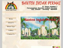 Tablet Screenshot of bantenindahpermai.com